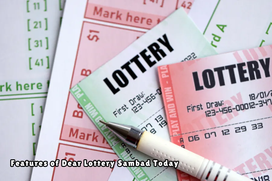 Features of Dear Lottery Sambad Today